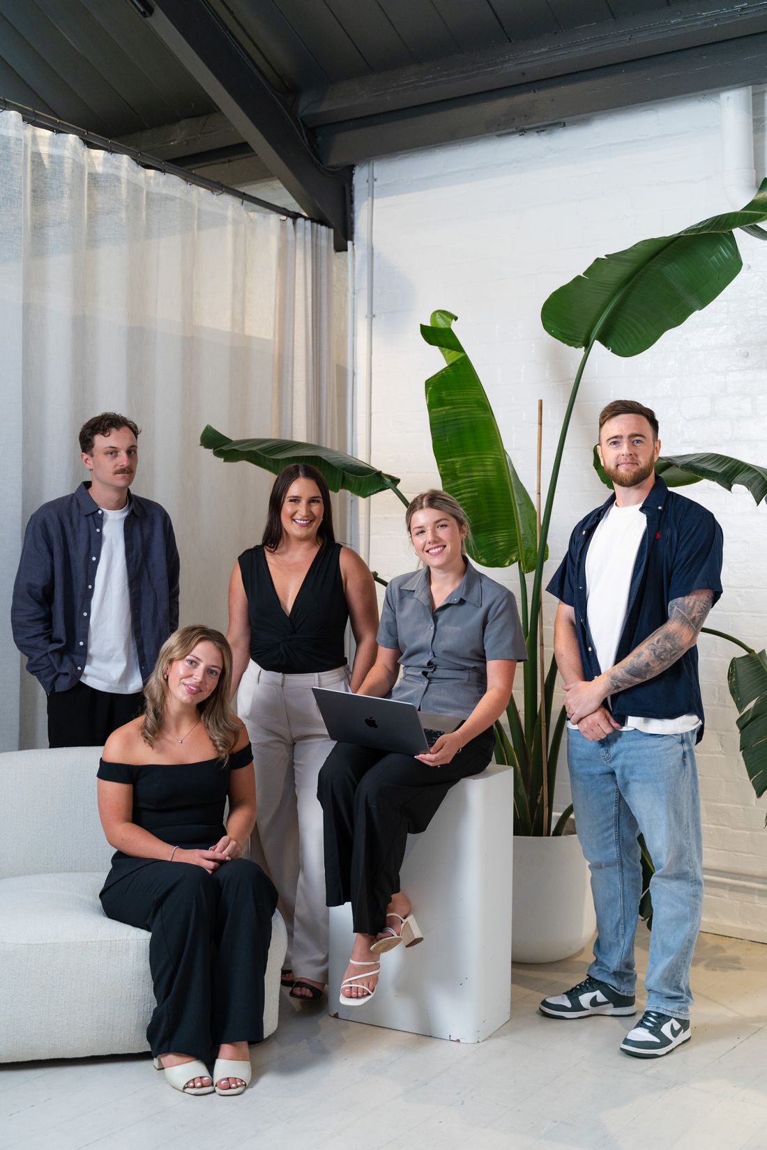The full Burst Digital team